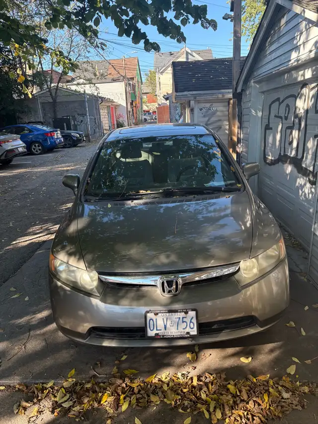 2000 as is Honda civic 2006