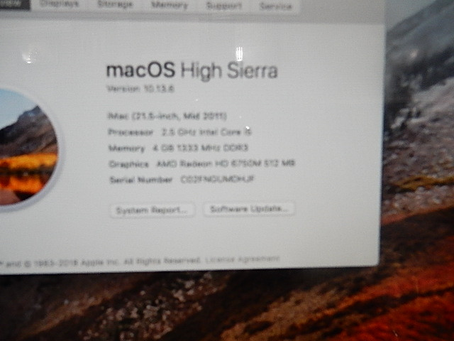 iMAC Mid 2011 21.5" I5 2.5GHz 4GB 500GB HDD Radeon 6750M DVD in Desktop Computers in Calgary - Image 4