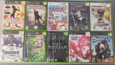 Microsoft Original XBox games (prices in desc), View more