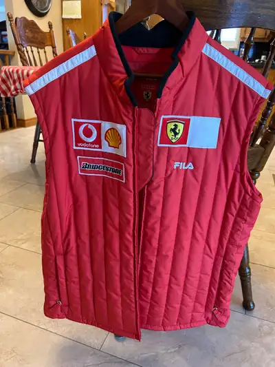 vintage 90s authentic scuderia Ferrari vest size XL, View more