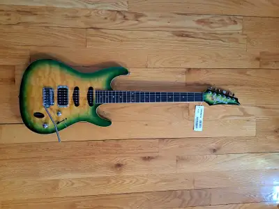 SUPERBE Ibanez SA460QMW-Tropical Squash Burst! SHIPPABLE!, View more