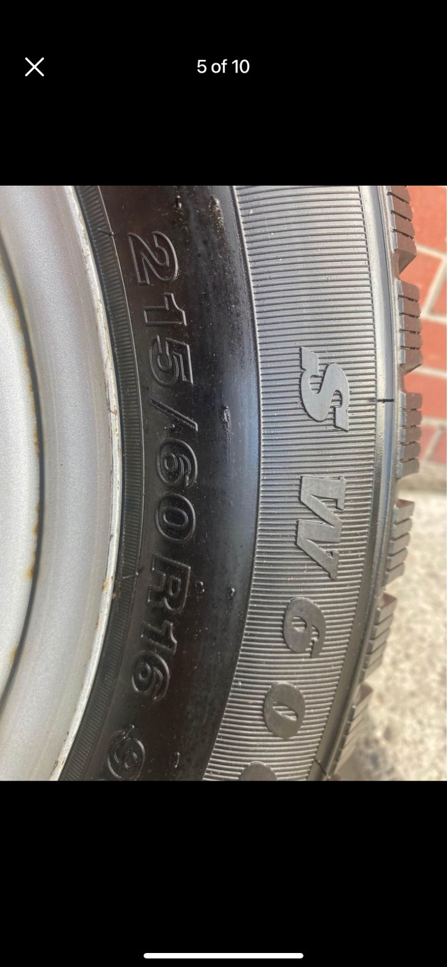 Set of 4 NEW WESTLAKE winter tires rims(215 60 16) pattern (5×11 in Tires & Rims in Oakville / Halton Region - Image 4