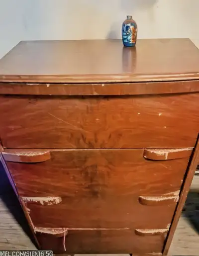 ANTIQUE DOVE TAILED DRESSER, View more