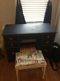 Desk and bench seat
