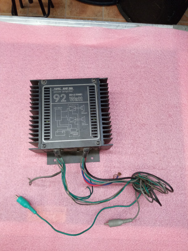 Aspec Car radio Amplifier Amp-300 in Stereo Systems & Home Theatre in Oshawa / Durham Region