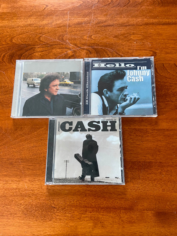 Johnny Cash 3 Cd dans CD, DVD et Blu-ray  à Ville de Montréal