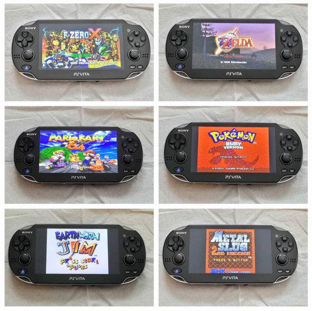 Playstation PS VITA OLED 1000 PSVITA MODDED 999+ Games on SD in Sony PSP & Vita in City of Toronto - Image 6