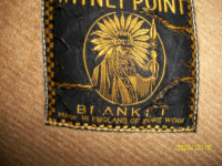 Whitney Point 100% pure wool Blanket!