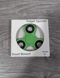 Brand New in Package Fidget Spinner Toy (Green)