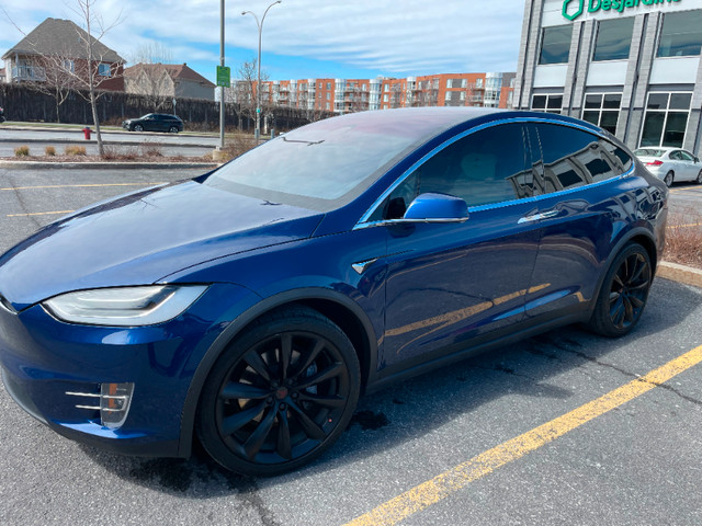 Tesla X 2020 Long Range plus Onyx 22'' Bleu dans Autos et camions  à Longueuil/Rive Sud - Image 4