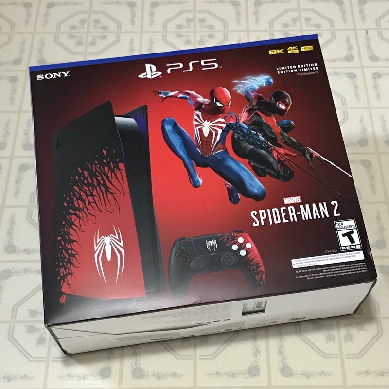 PS5 DICS Marvel’s SpiderMan 2 Limited Edition Bundle_NEW Sony Playstation 5 Edmonton Kijiji