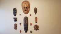 Collection of masks