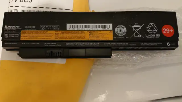 Genuine Lenovo 29+ Battery ThinkPad  fits ---X220 X220i 42T4861 in Laptops in City of Toronto - Image 3