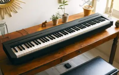 Yamaha Digital P-45 Concert Piano (electric with weighted keys), View more