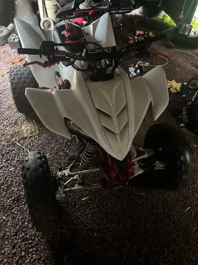 2005 Raptor 350 with lots of upgrades