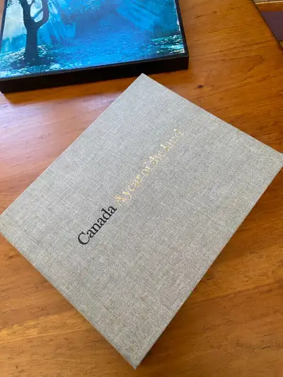 Canada a Year of the Land Hardcover Collectable Coffee Table Book. A large picture book, originally...