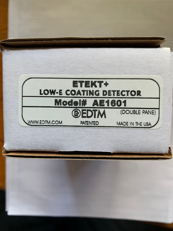 ETEKT+LowE Coating Detector:Model#AE1601 in Other in Oakville / Halton Region - Image 4