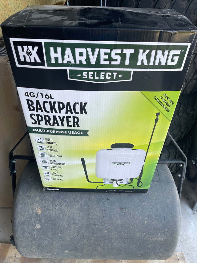 Harvest  King backpack sprayer Brand New! in Other in Napanee
