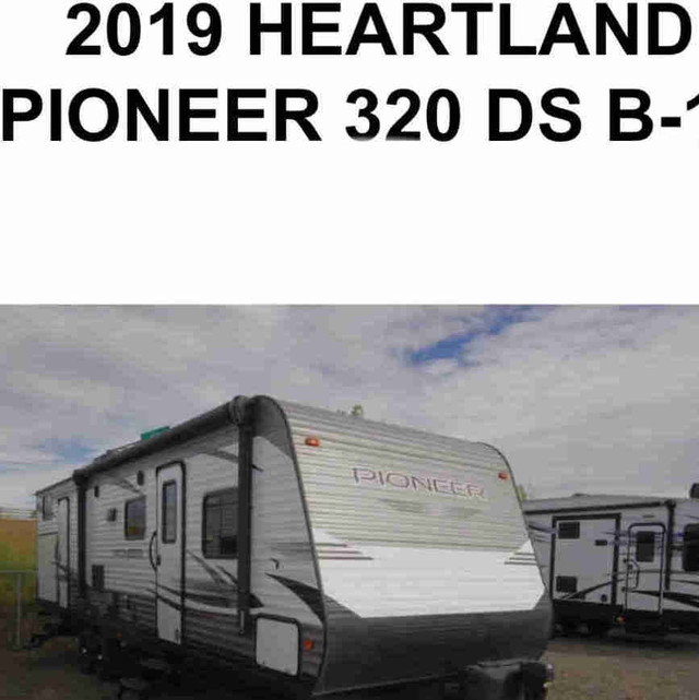 RV LOT at Kokanee springs  + 2019 heartland pioneer 320ds b-15  in Other in St. Albert