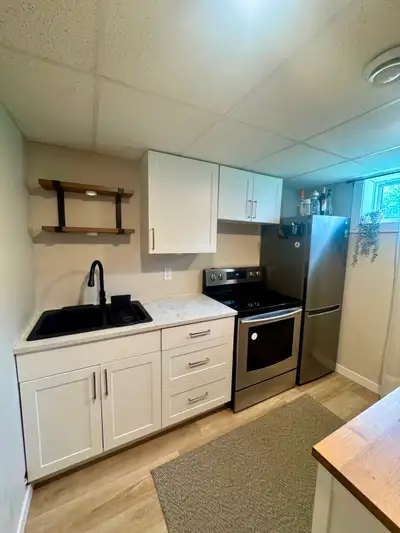 This 1-bedroom, 1-bathroom basement unit is available starting October 1st for $1,500/month — includ...