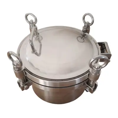 Stainless Pressure Circular Manhole 200mm 020059, View more