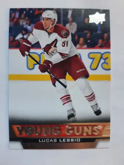 Young Guns - Lucas Lessio - 2013-14 Upper Deck Rookie, View more