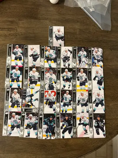 Seattle Kraken Upper Deck Cards, View more