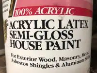 Acrylic semi-Gloss House Paint Clearout!! 