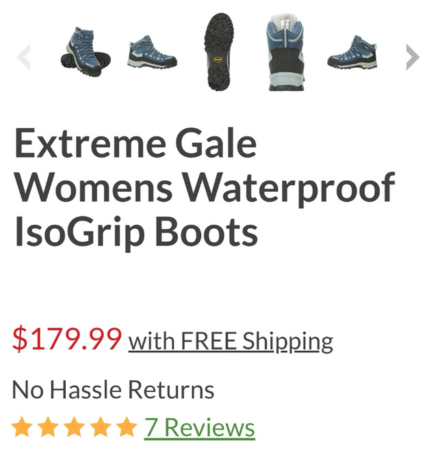 100% brand new extreme Waterproof women hiking shoes Size 7 in Women's - Shoes in Edmonton - Image 3