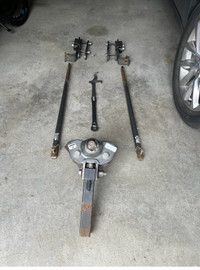 Heavy Duty Trailer Hitch and Sway Bars