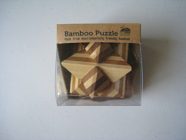 Bamboo Puzzle in Toys & Games in Guelph
