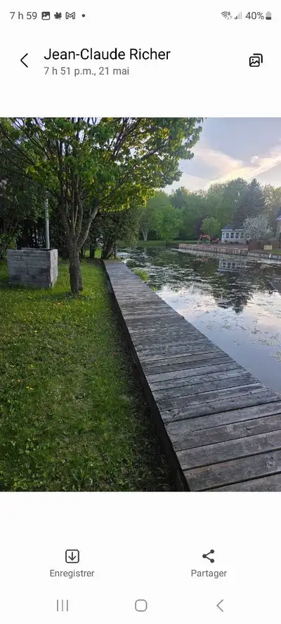 Quai de 65 pieds à louer , View more