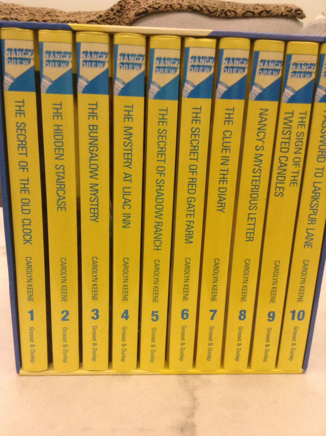 Nancy Drew Hard Covers Collection 1 to 10 in Children & Young Adult in North Bay