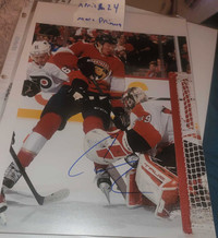 Carter Verhaeghe signed 8x10 photo Panthers Hockey /Photo signée