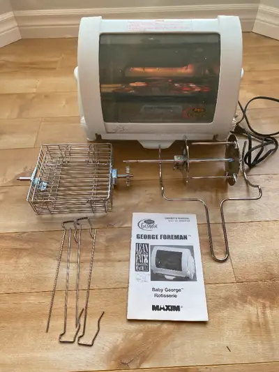 George Foreman GR59A Baby George Rotisserie, View more