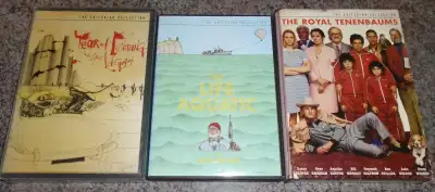 Several Criterion Collection DVDs for sale - the discs and packaging are in excellent/mint condition...