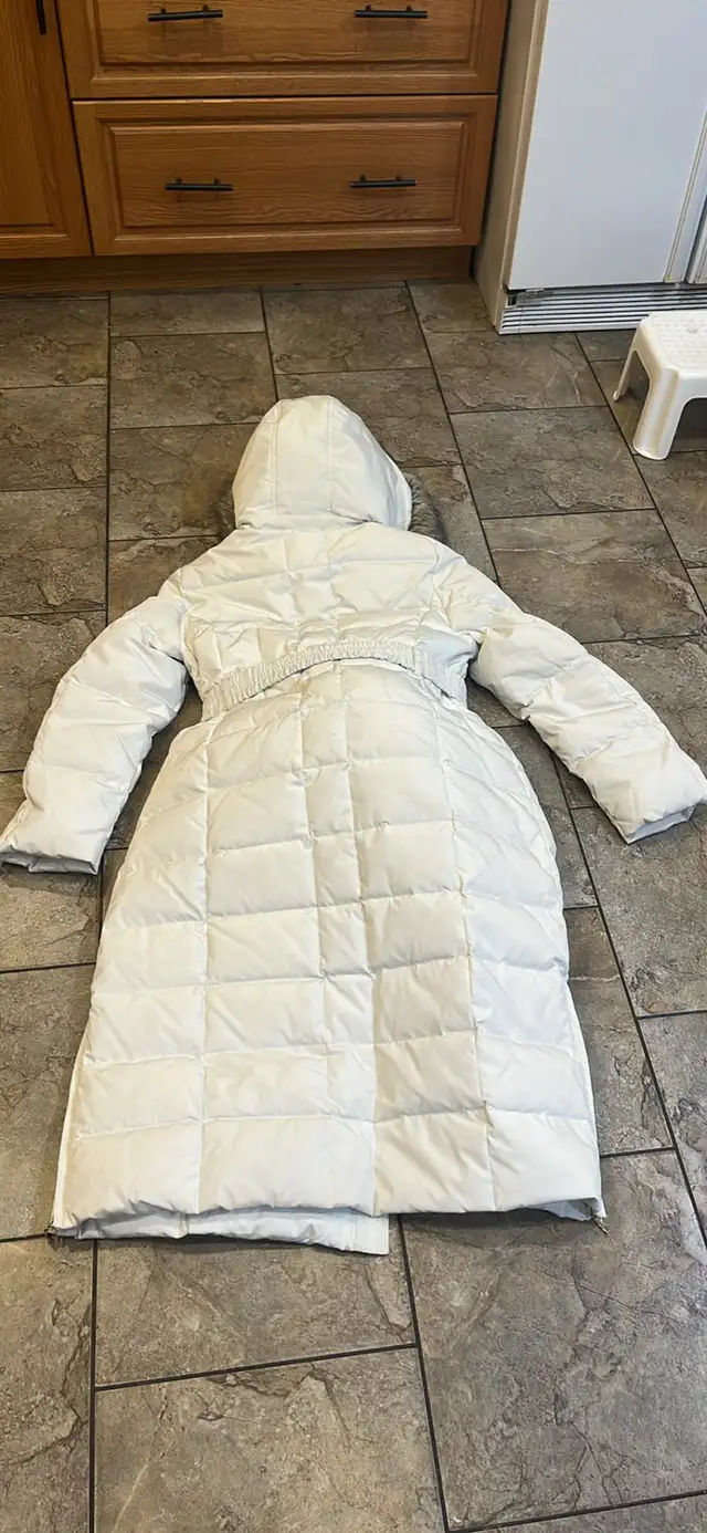 New Laura Novelti by AJG long winter feather down coat sz L in Women's - Tops & Outerwear in Red Deer - Image 3
