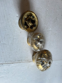 Brass candle holders 3 sizes - 