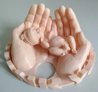 Thank You Mom Nice Piece For Baby Shower New With Turn Table $55.00 With Out Turn Table $35.00 Round...