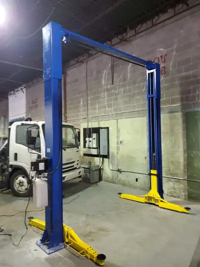 We sell Tire changers Balancers Hoist and other garage equipment and they are in stock and we ship C...