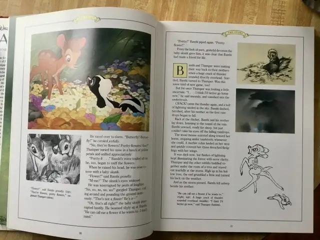 Walt Disney's Bambi The Story And The Film by Ollie Johnston & F in Arts & Collectibles in Ottawa - Image 4