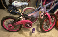Girl kids bicycle 