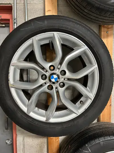 OEM BMW Wheels with tires Pirelli 245/50 R18 for sale