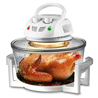 NutriChef 13 Qt Air Fryer – Halogen Convection Oven, Oil-Free Mu, View more