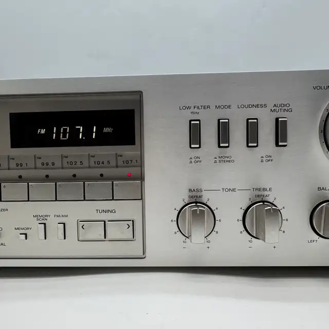 Vintage Sony STR-V55 FM/AM Stereo Receiver Made In Japan Tested  in Stereo Systems & Home Theatre in City of Toronto - Image 4