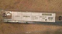 Arkiblad chrome shelving rods - brand new in original packaging