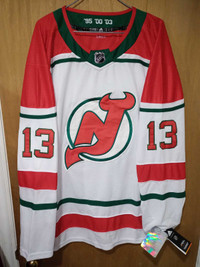 2022 Nico Hischier New Jersey Devils NHL Adidas jersey xl nwt