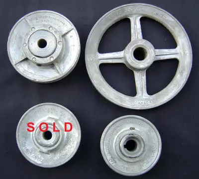 3 Aluminum Pulleys Shaft with Adjustable Belt Width, View more