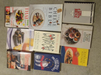 Chef's collection of cookbooks