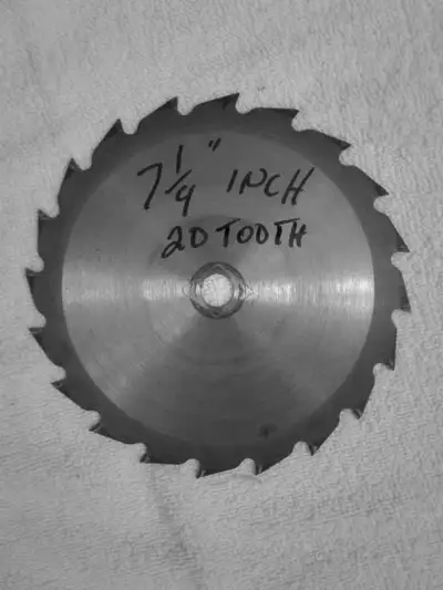 Saw Blades, 7" - 7 1/2" Inch Carbide Tipped., View more